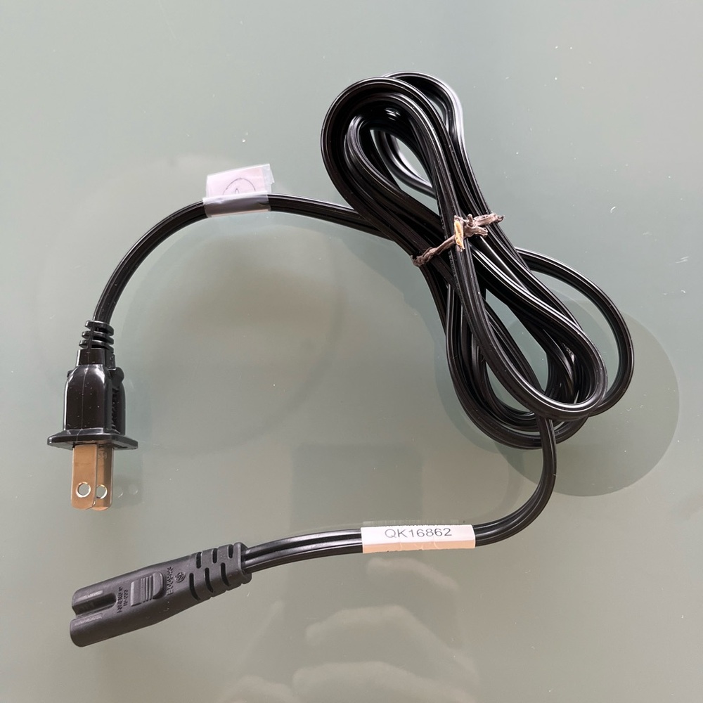 I-Sheng QK16862 E315157 2-hole Power Cord For Canon Pixma Printer 30DV VW-1 50 C